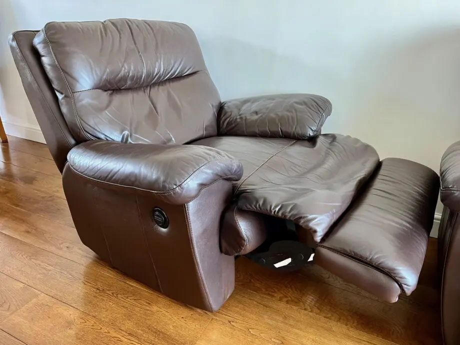 DFS Dark Brown Electric Recliner