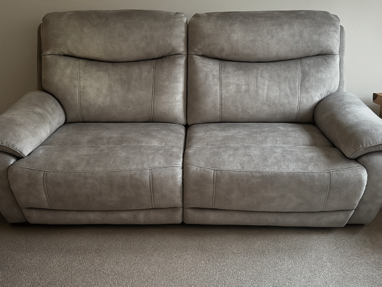 Sloane 3 Seater Fabric Power Recliner Sofa