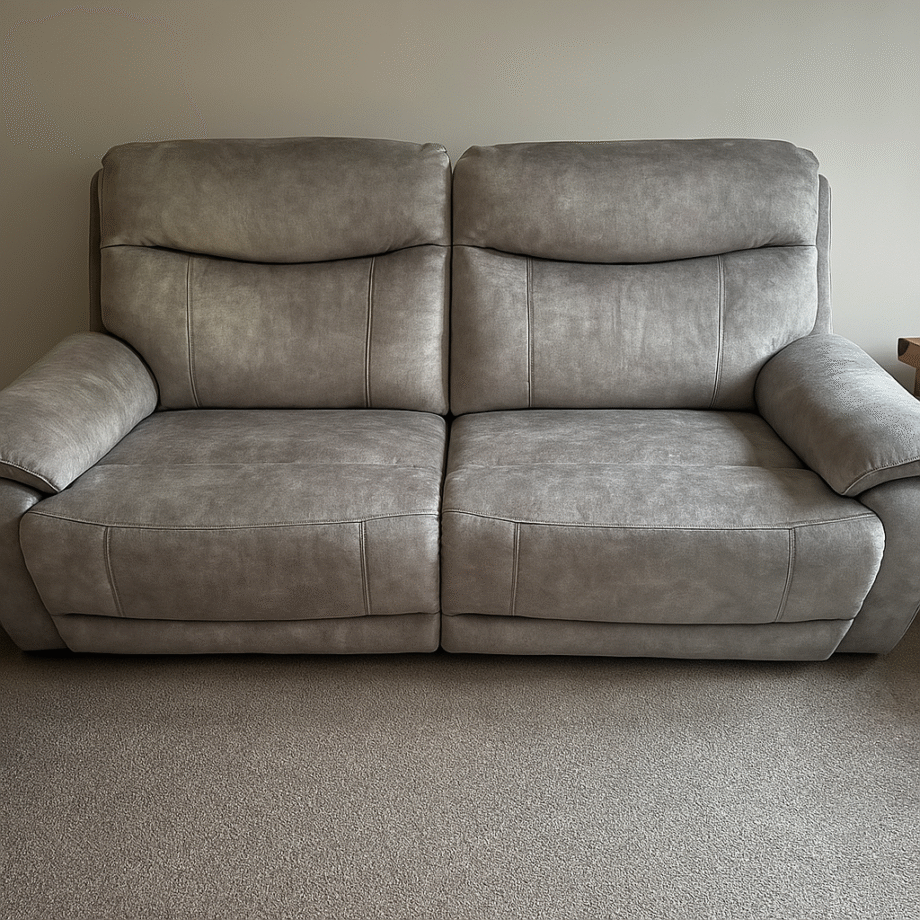 Sloane 3 Seater Fabric Power Recliner Sofa