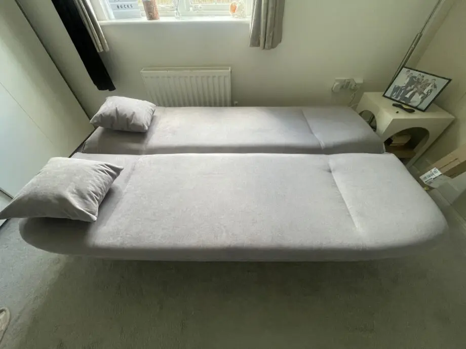 Honeypot Weronica - grey 3 seater sofa bed
