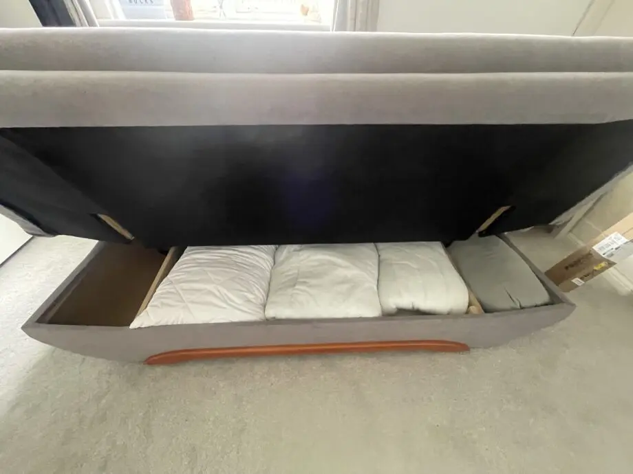 Honeypot Weronica - grey 3 seater sofa bed