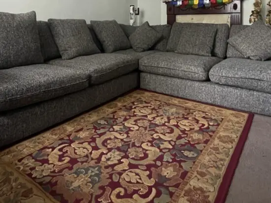 Fabb Furniture - Charcoal Studio Fibre Large 3 Piece Corner Sofa