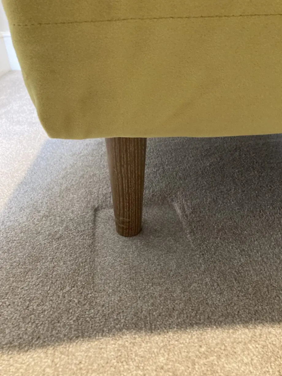 M&S dark yellow sofa bed