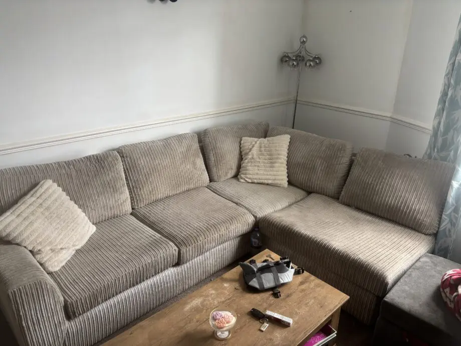 Dfs grey corner sofa