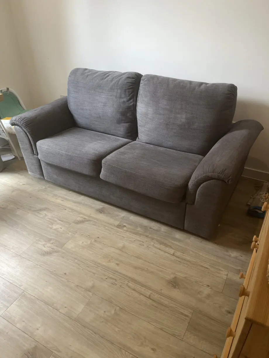 IKEA grey Vastby sofa bed