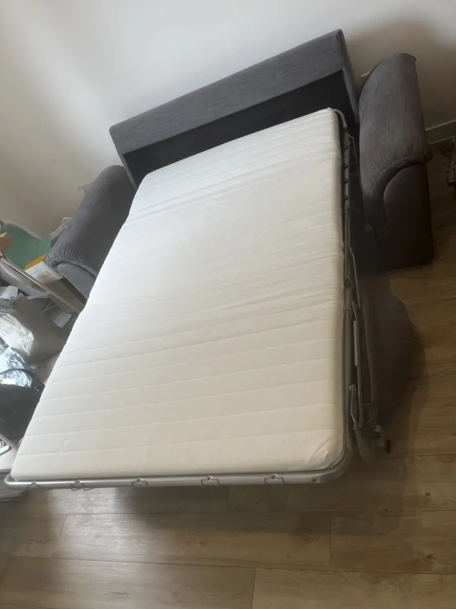 IKEA grey Vastby sofa bed
