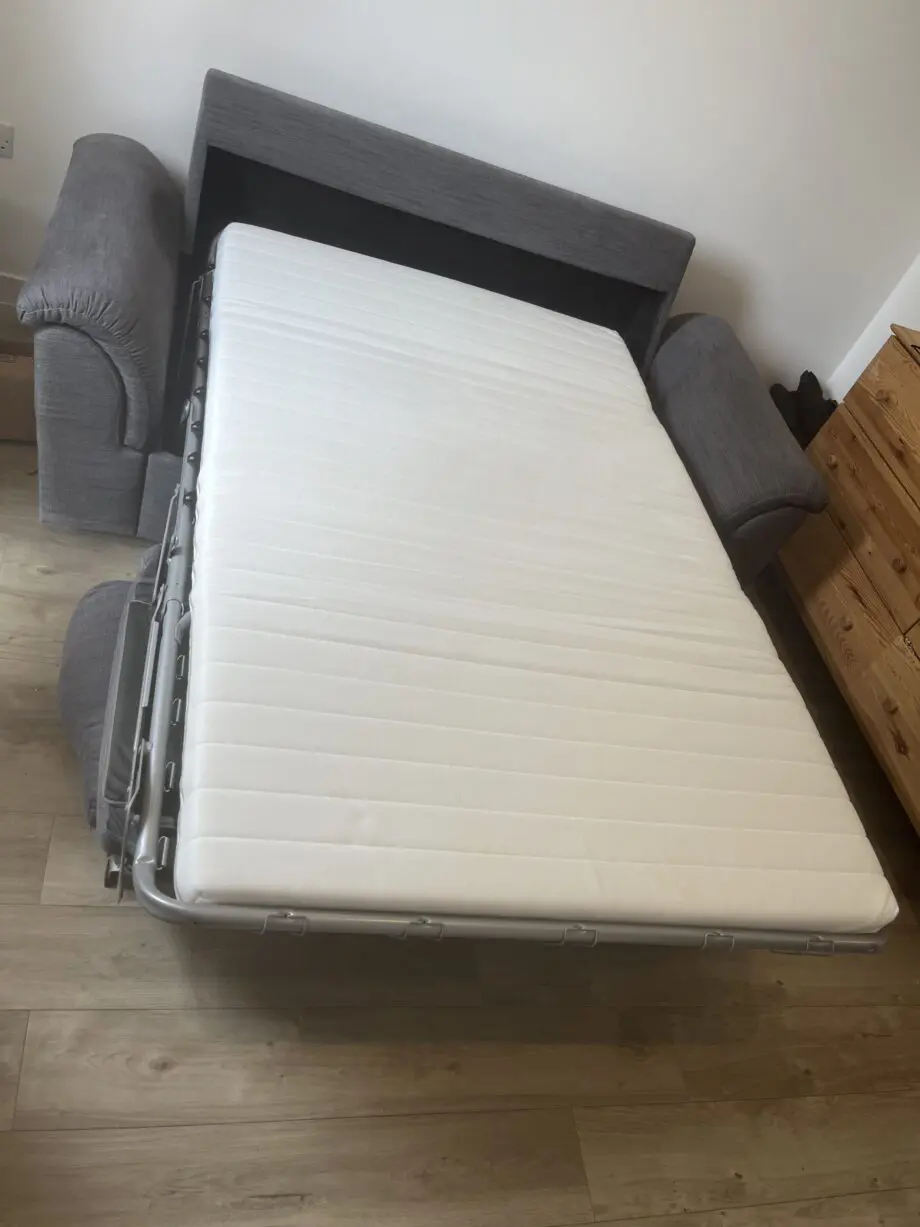 IKEA grey Vastby sofa bed