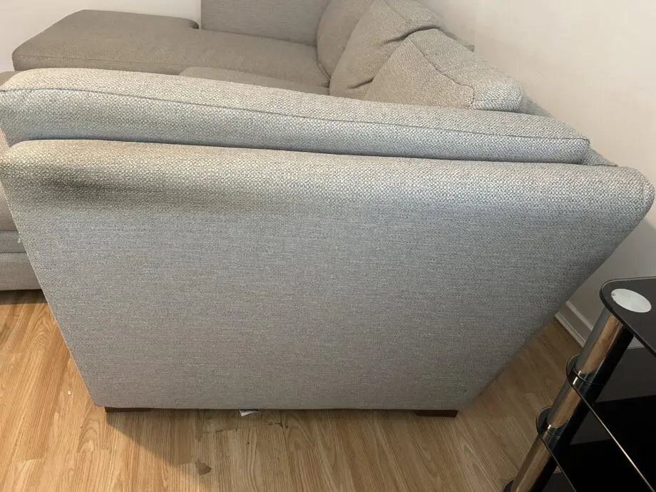 Steel combination coloured sofa