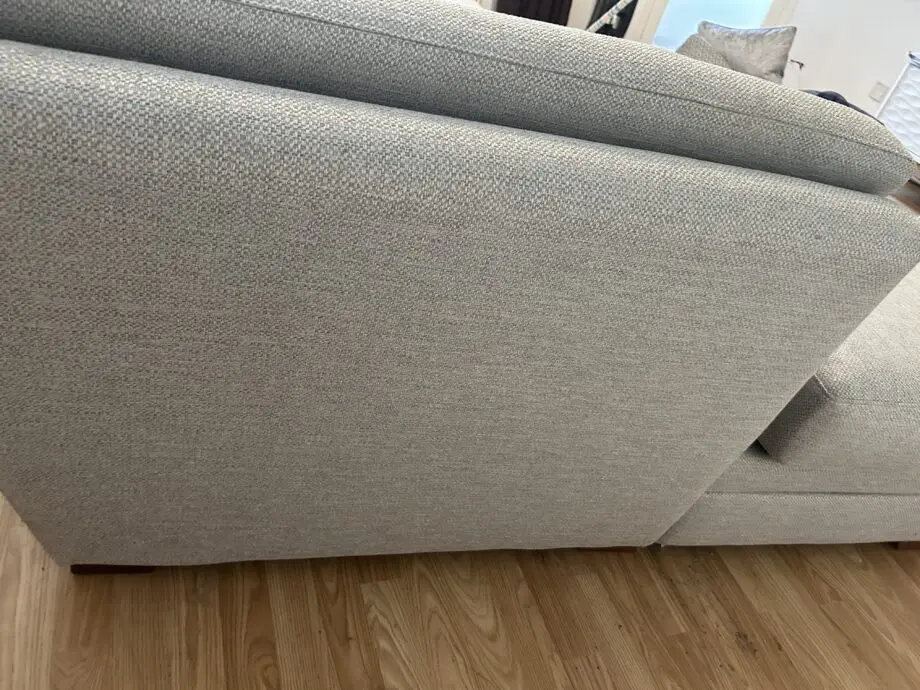 Steel combination coloured sofa