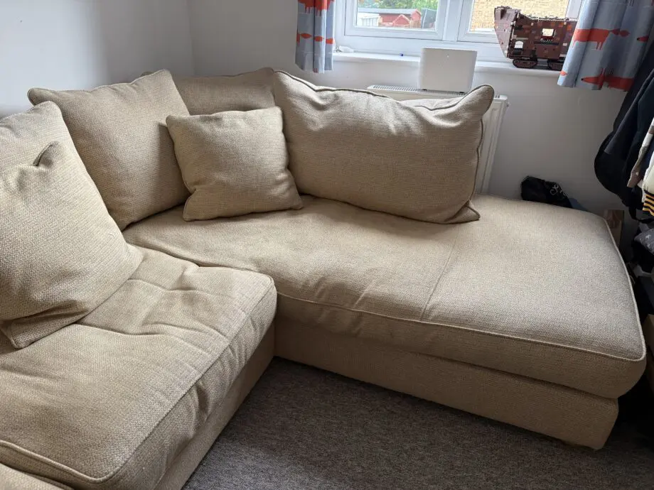 Heals Corner Sofa, Oatmeal