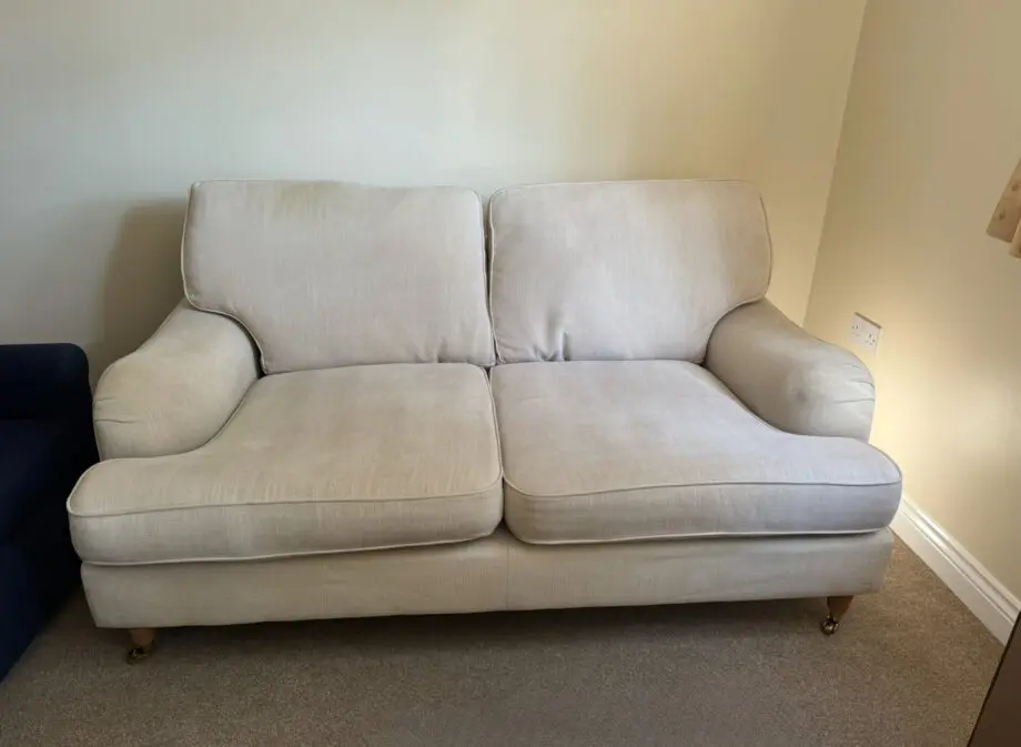 Next oatmeal 2-seater sofa