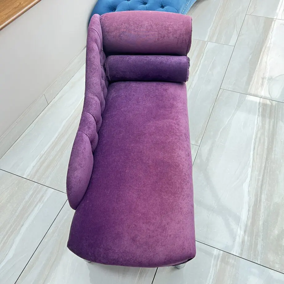 Luxury Purple Velvet Sofa