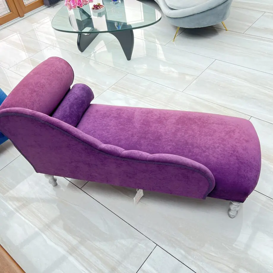 Luxury Purple Velvet Sofa