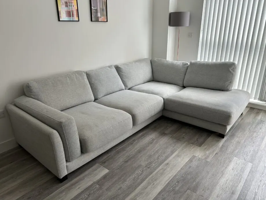 DFS Boden LHS Corner Sofa Bobby Ice