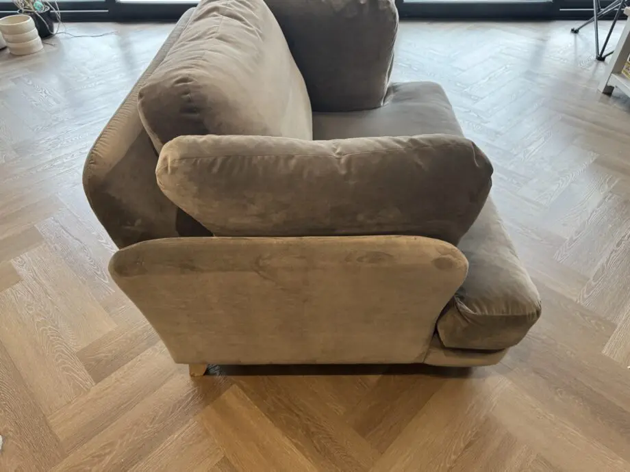 Loaf Slate Smithy 3 Seater & Love Seat In Clever Velvet