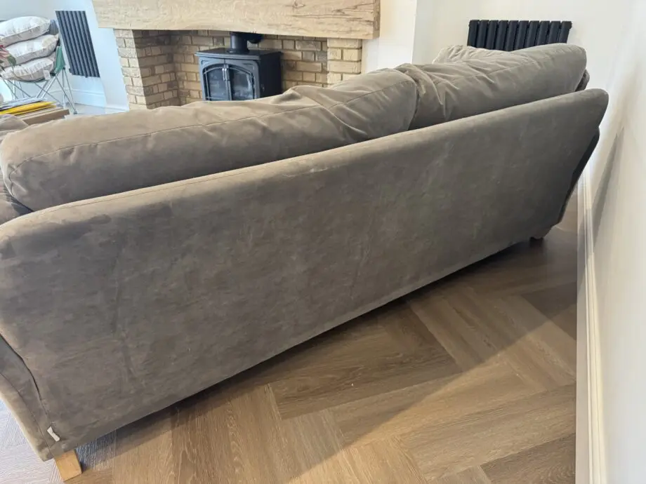 Loaf Slate Smithy 3 Seater & Love Seat In Clever Velvet
