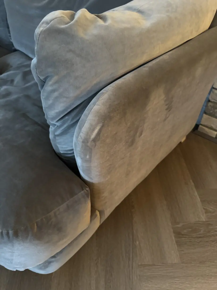 Loaf Slate Smithy 3 Seater & Love Seat In Clever Velvet