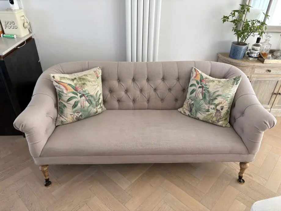One.world oatmeal sofa