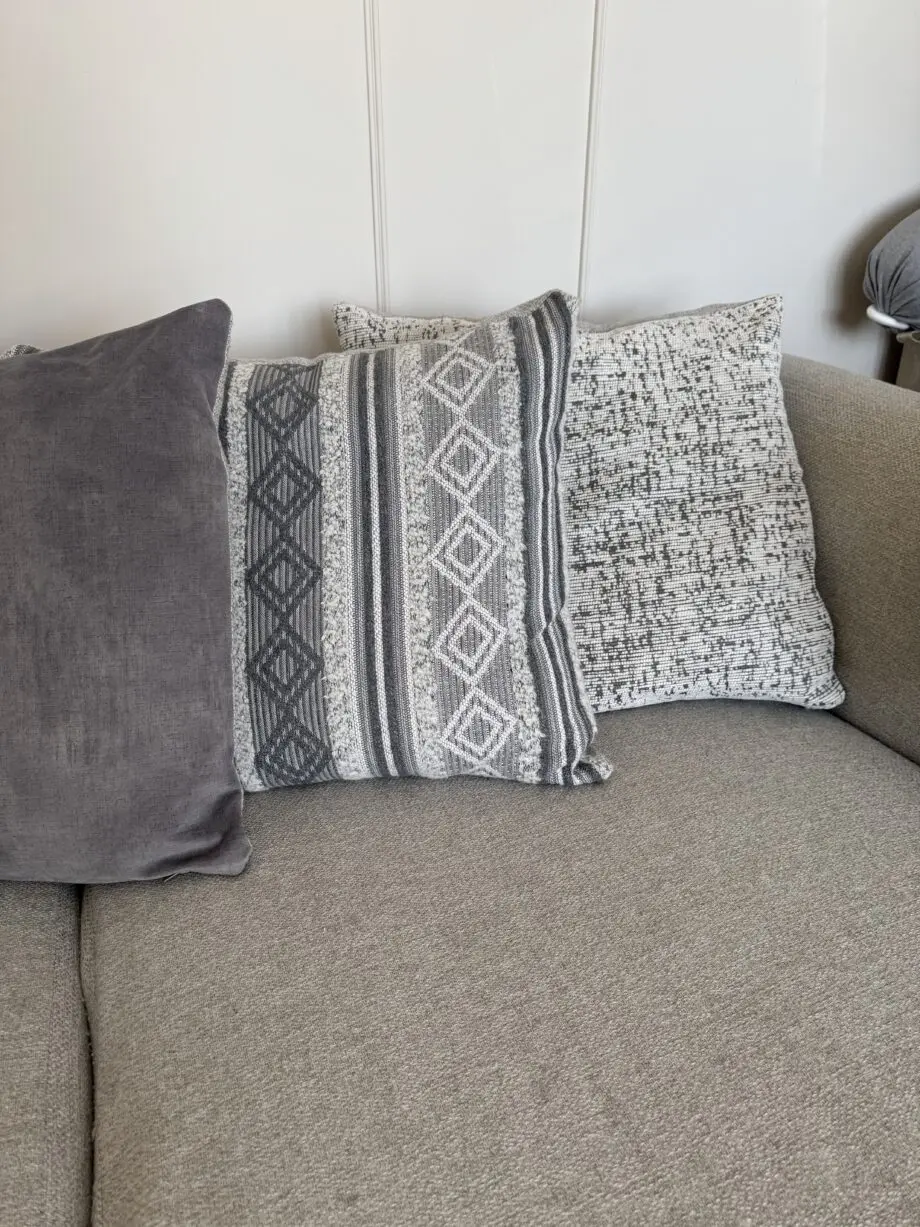DFS Grey Corner Sofa