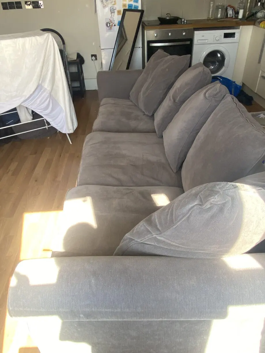 Ikea grey three seater