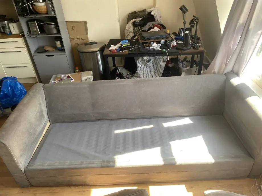 Ikea grey three seater