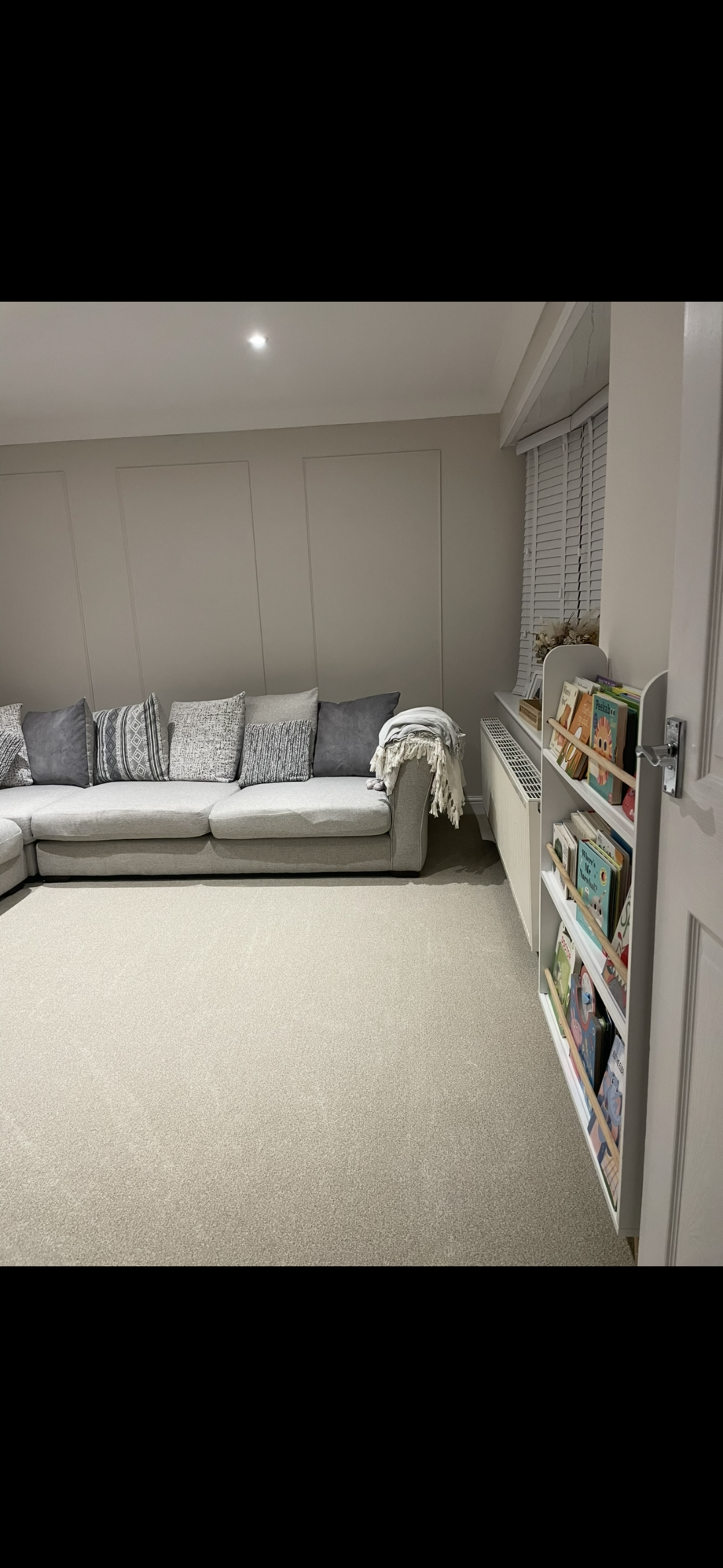 DFS Grey Corner Sofa