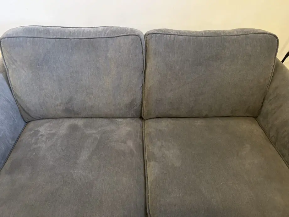 DFS zinc grey 2 seater sofa