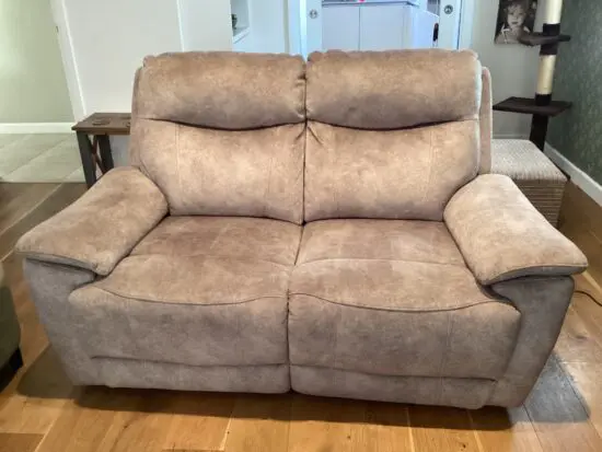 Recliner sofas x 2