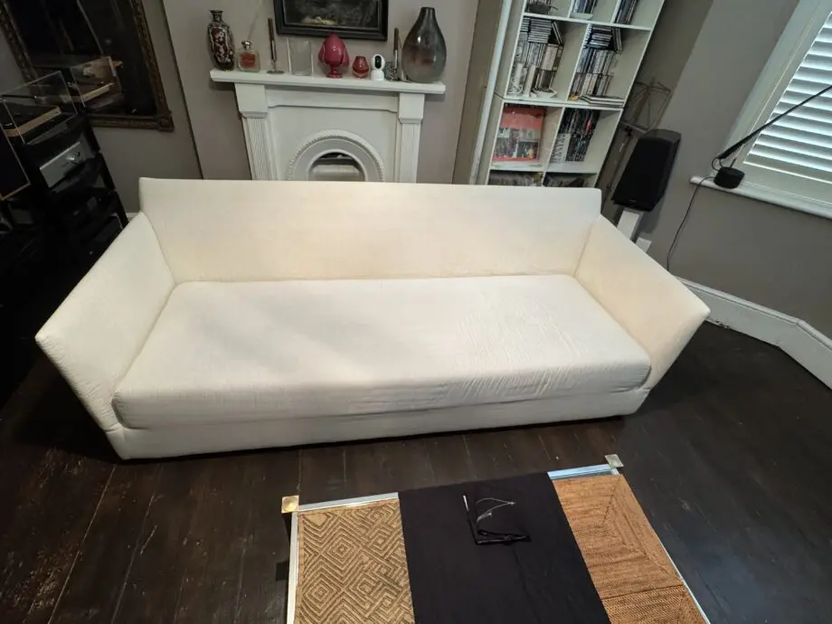 Gervasoni “ghost” 4 seater sofa, year 2012, made in Italy