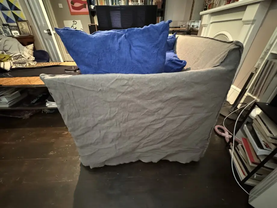 Gervasoni “ghost” 4 seater sofa, year 2012, made in Italy