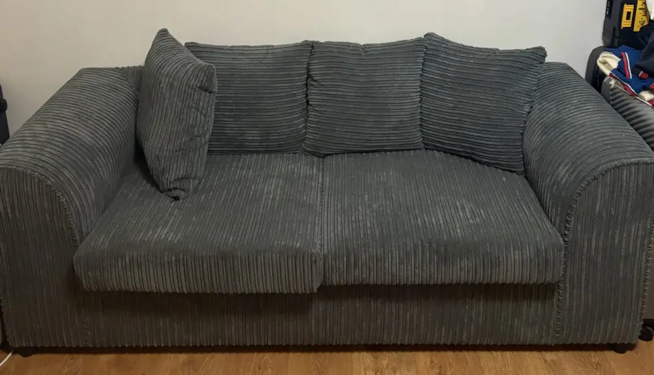 eBay Charcoal Grey 3 + 2 Seater Sofas