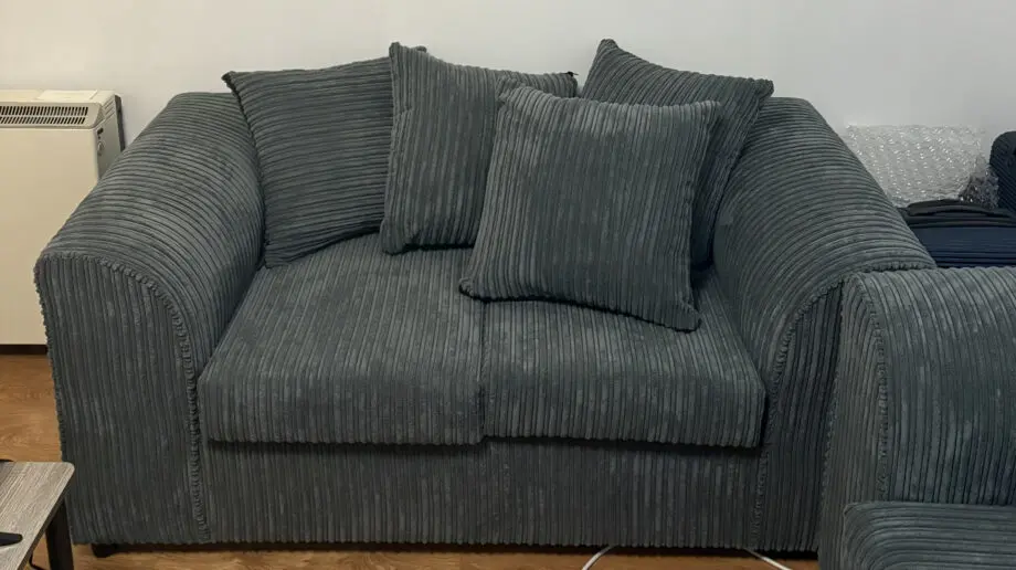 eBay Charcoal Grey 3 + 2 Seater Sofas
