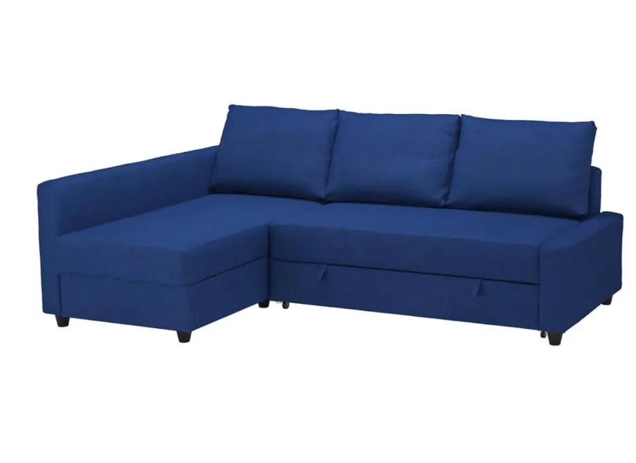 Ikea Friheten Sofa bed skiftebo blue