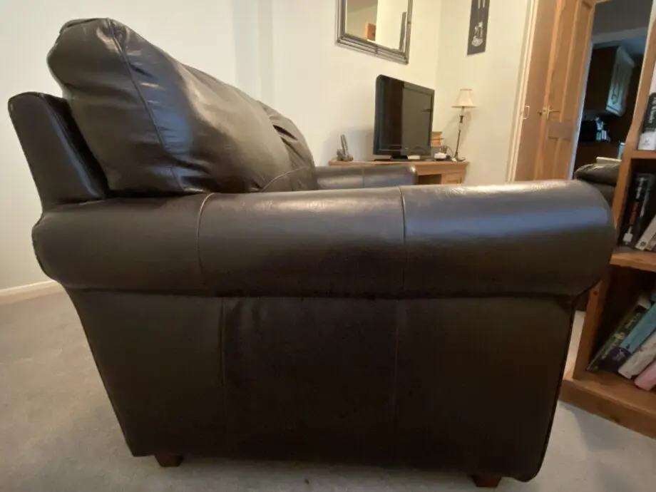 Salisbury dark brown 2 Seater sofa bed