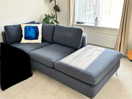 Made.com 3 Seater Chaise end style Sofa
