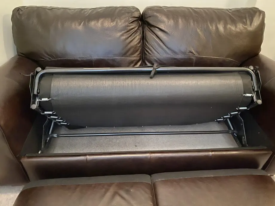 Salisbury dark brown 2 Seater sofa bed