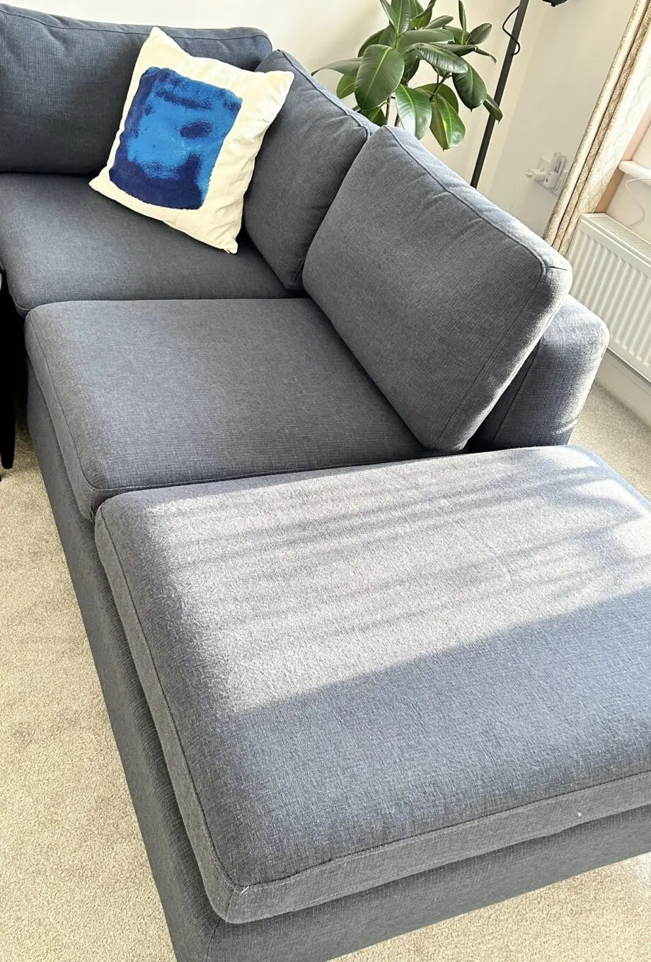 Made.com 3 Seater Chaise end style Sofa