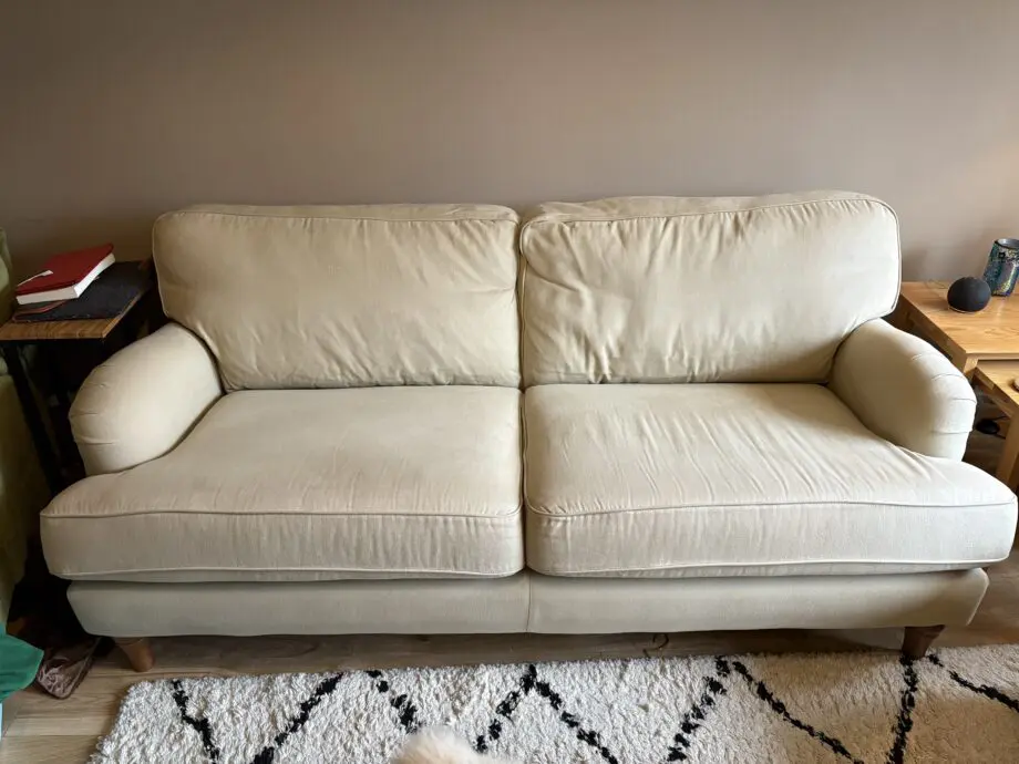 Sofa sofa cream Florence two piece sofa set
