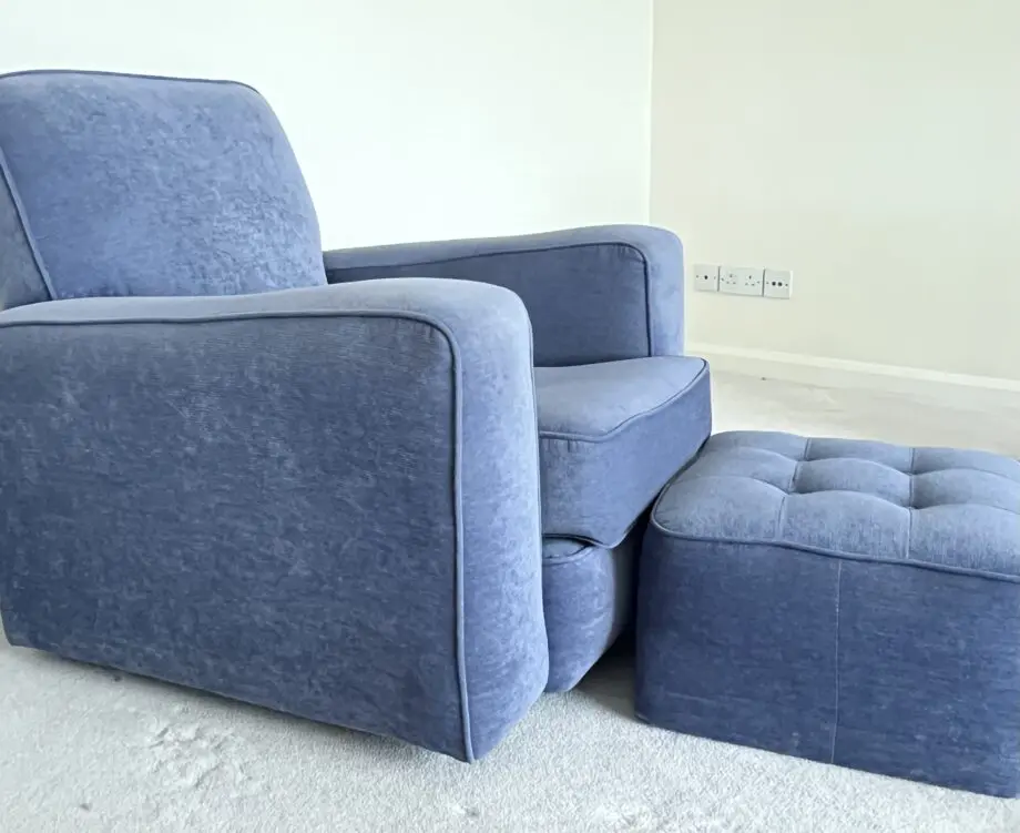 Retro Square 1950s Sofa