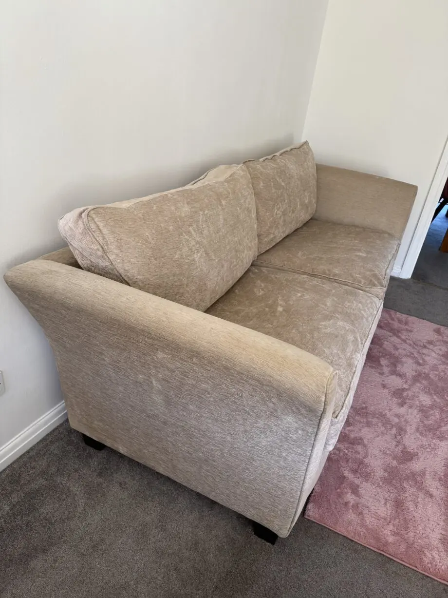3 Seater Cream Oatmeal Sofa
