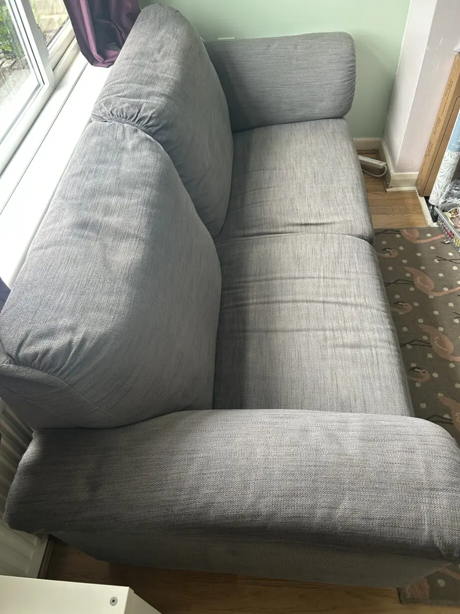 Ikea grey Tidafors 3 seater sofa pair