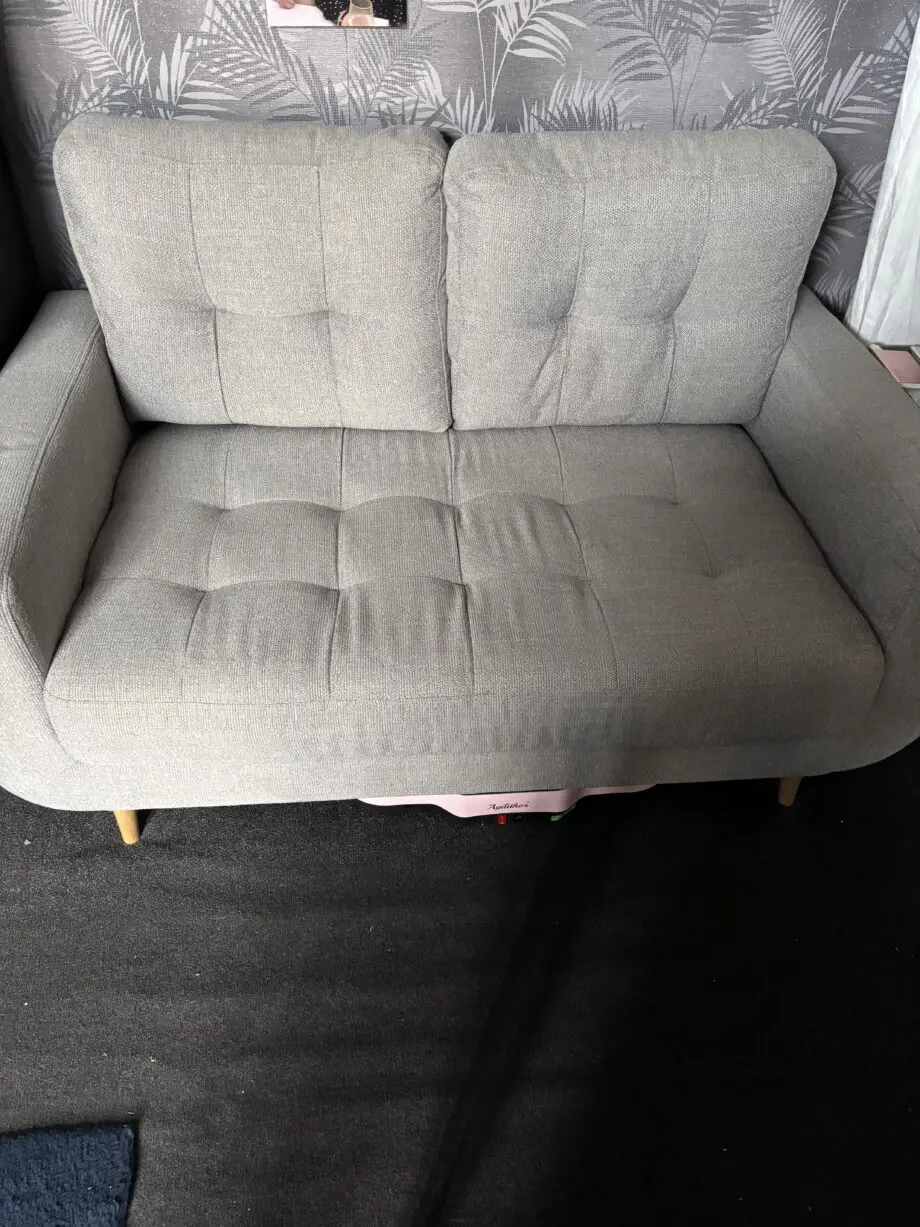 Light grey 2 and 3 seater sofas Isabella