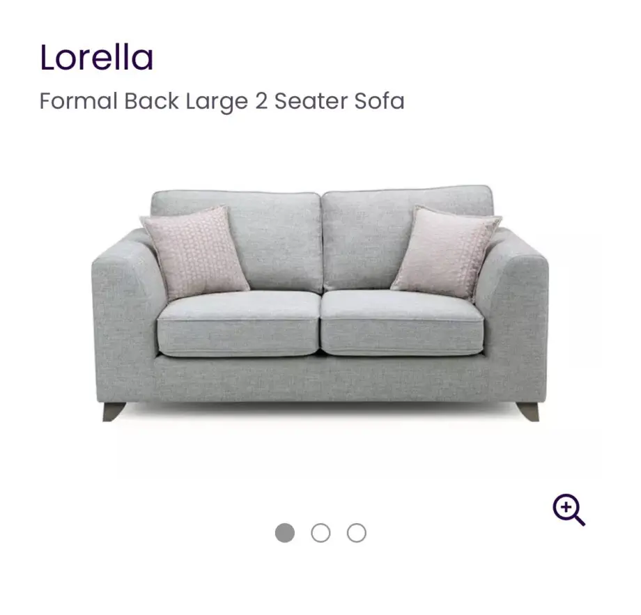 DFS LORELLA 4 seater sofa
