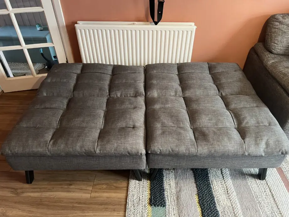 Benson for Beds grey Duet 2-in-1 sofa bed
