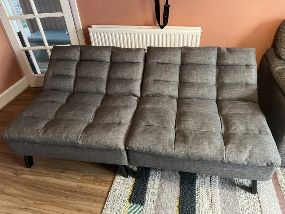 Benson for Beds grey Duet 2-in-1 sofa bed
