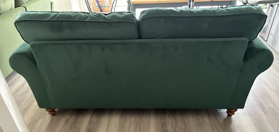 DFS, forest green, Saskia, 3 seater sofa