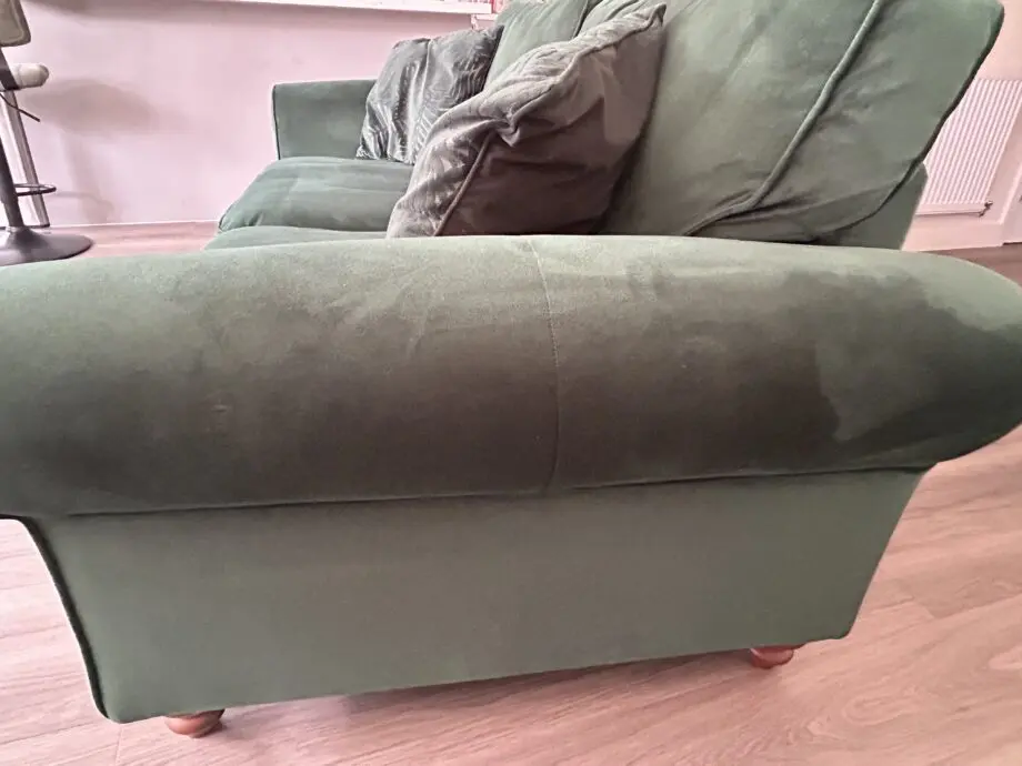 DFS, forest green, Saskia, 3 seater sofa