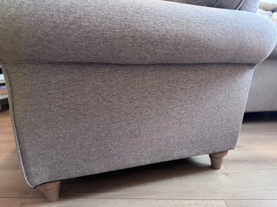 Rosa Fabric Sofa Set Grey