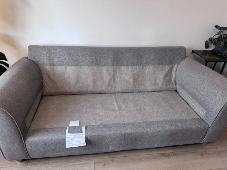 Rosa Fabric Sofa Set Grey