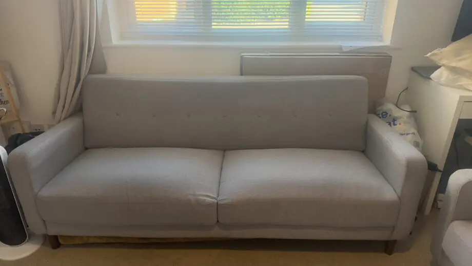 Wayfair Grey Adair 3 seater and 2 seater sofa set
